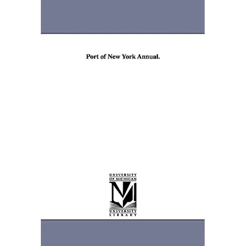 Port of New York Annual.