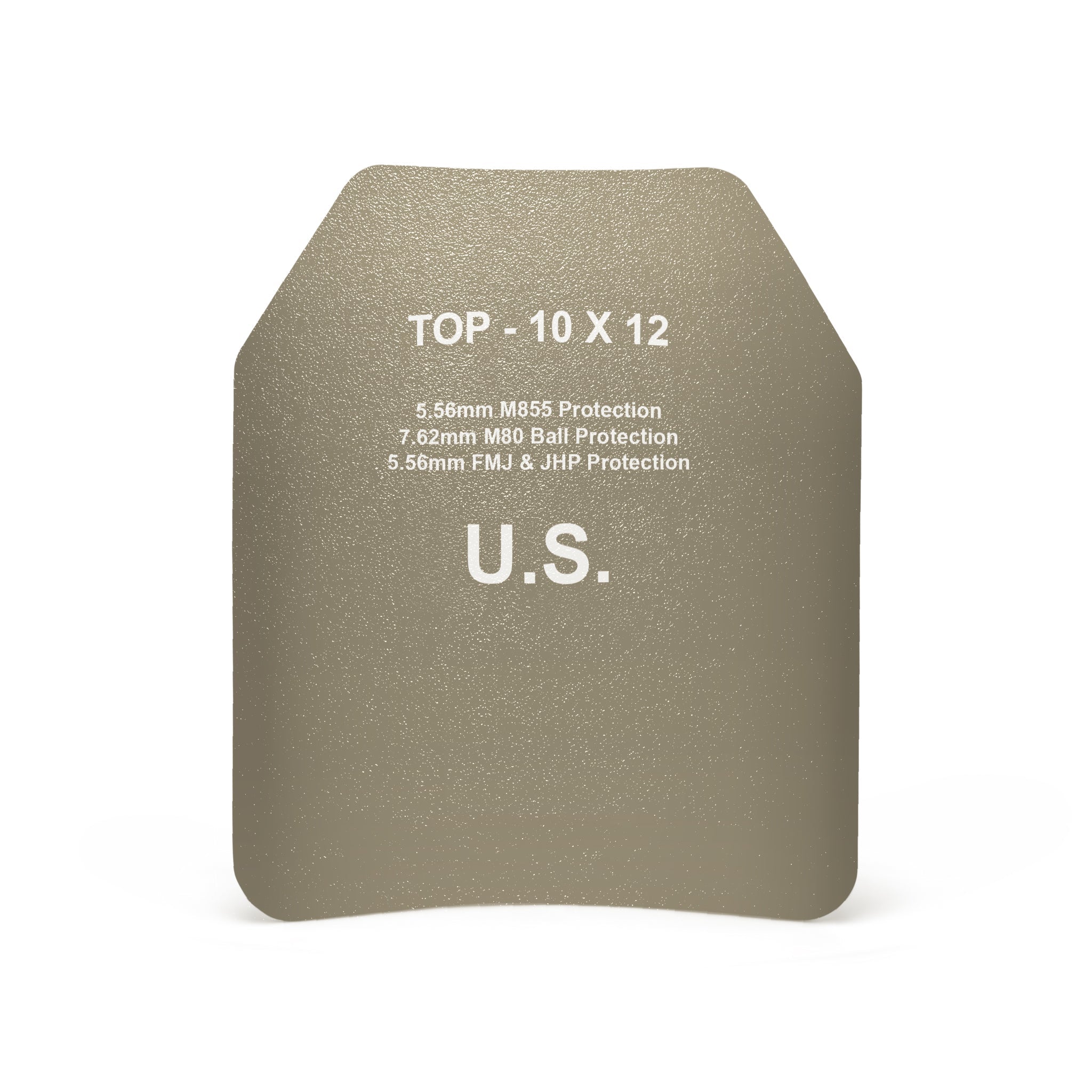 Level III+ Multicurve Armor Plate - LVL 3+ SA & 4+ ICW ESAPI - Lightweight & Waterproof