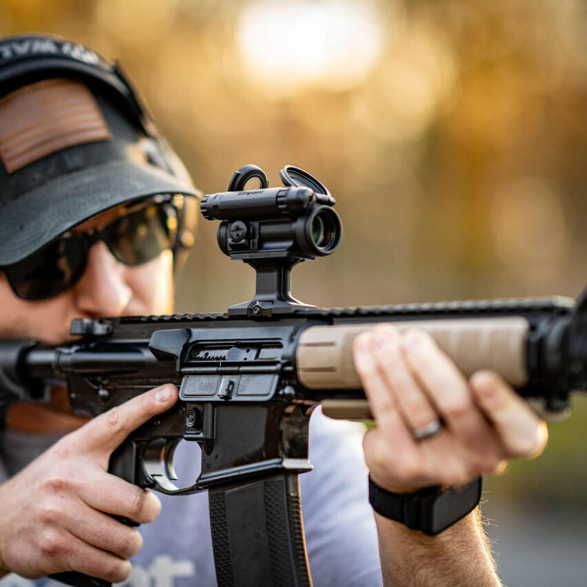 Aimpoint CompM5 - 2 MOA Red Dot Sight - 5-Year Battery Life & Night Vision Compatible