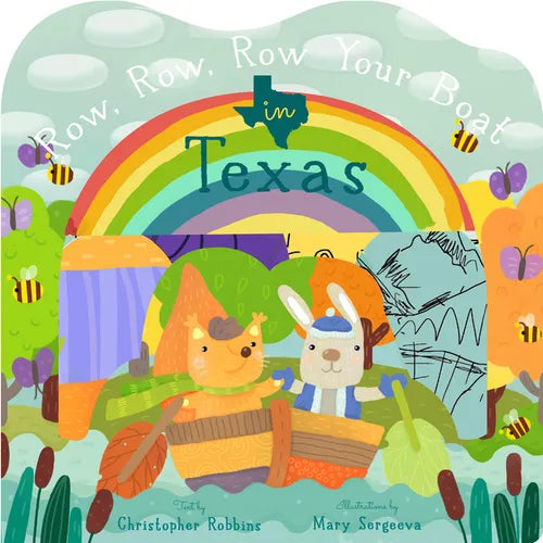 Row, Row, Row Your Boat in Texas - Board Book