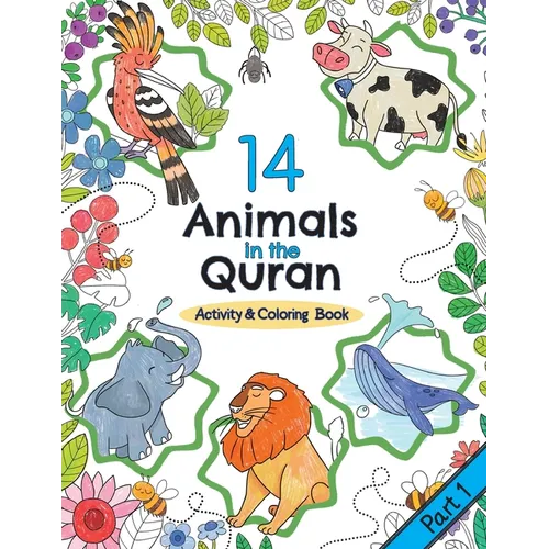 14 Animals in the Quran: Activity & Coloring Book - Paperback