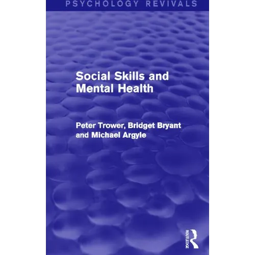 Social Skills and Mental Health - Paperback