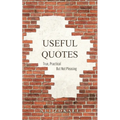 Useful Quotes: True, Practical But Not Pleasing - Paperback