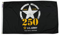 Army 250th Anniversary Flag 3'x5' - Official | Made in USA