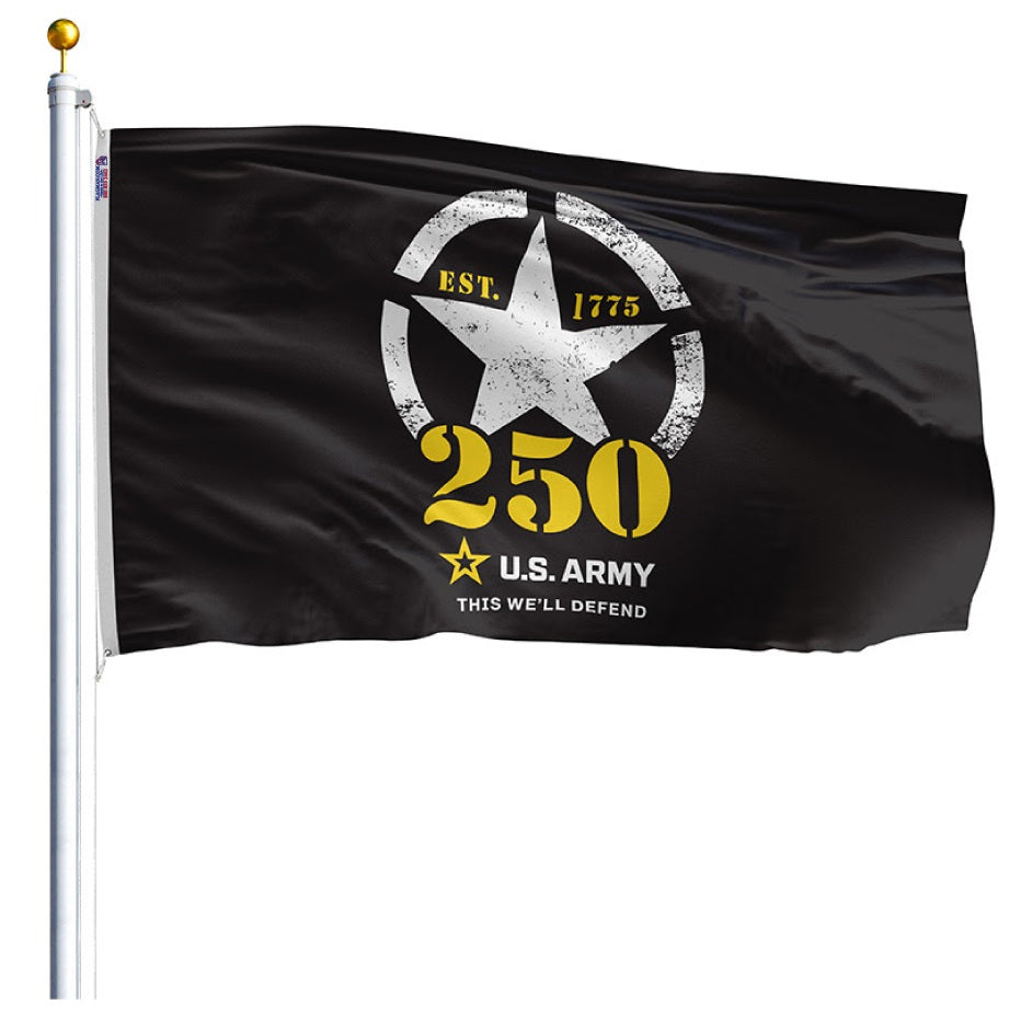 Army 250th Anniversary Flag 3'x5' - Official | Made in USA