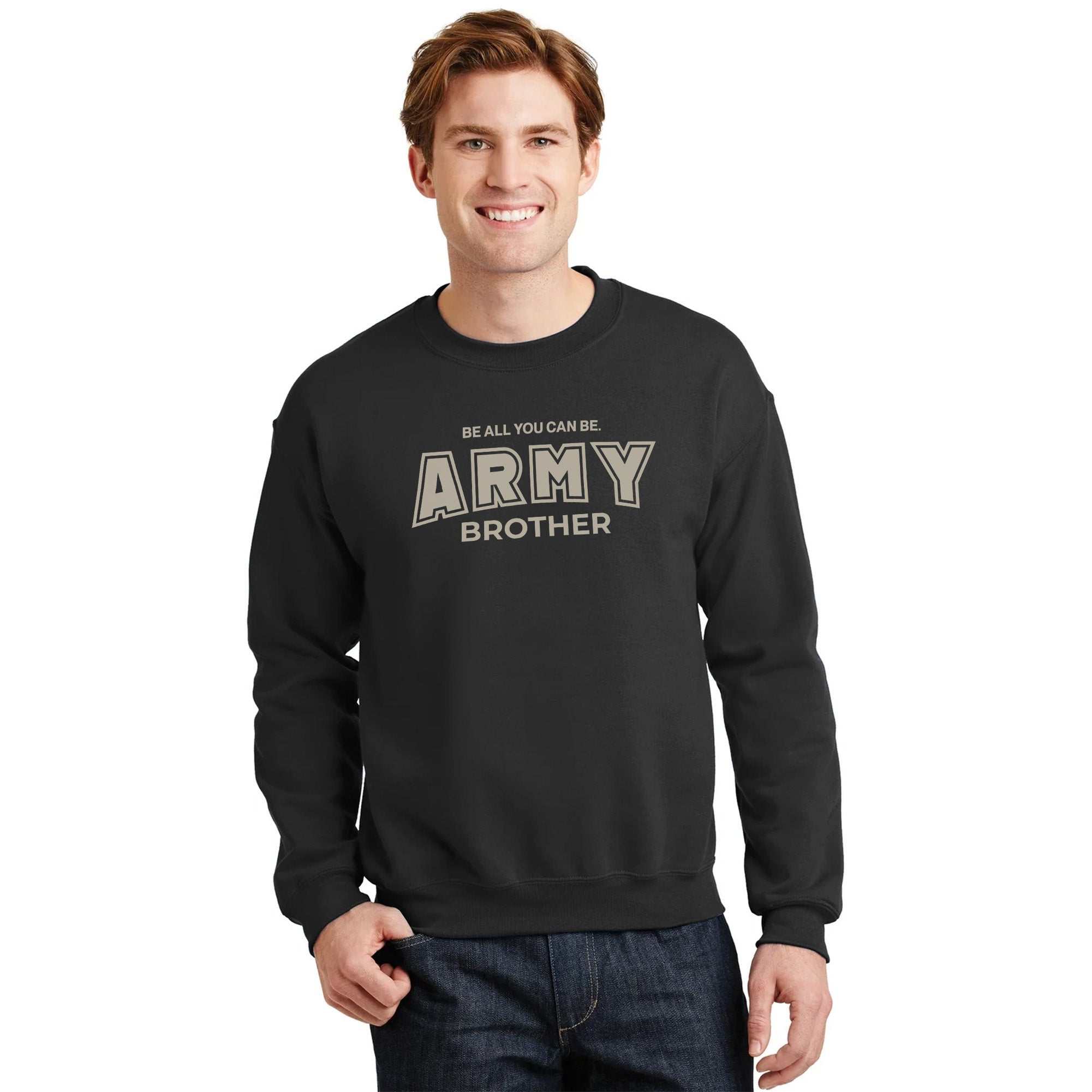 Army Brother Crewneck (Black)