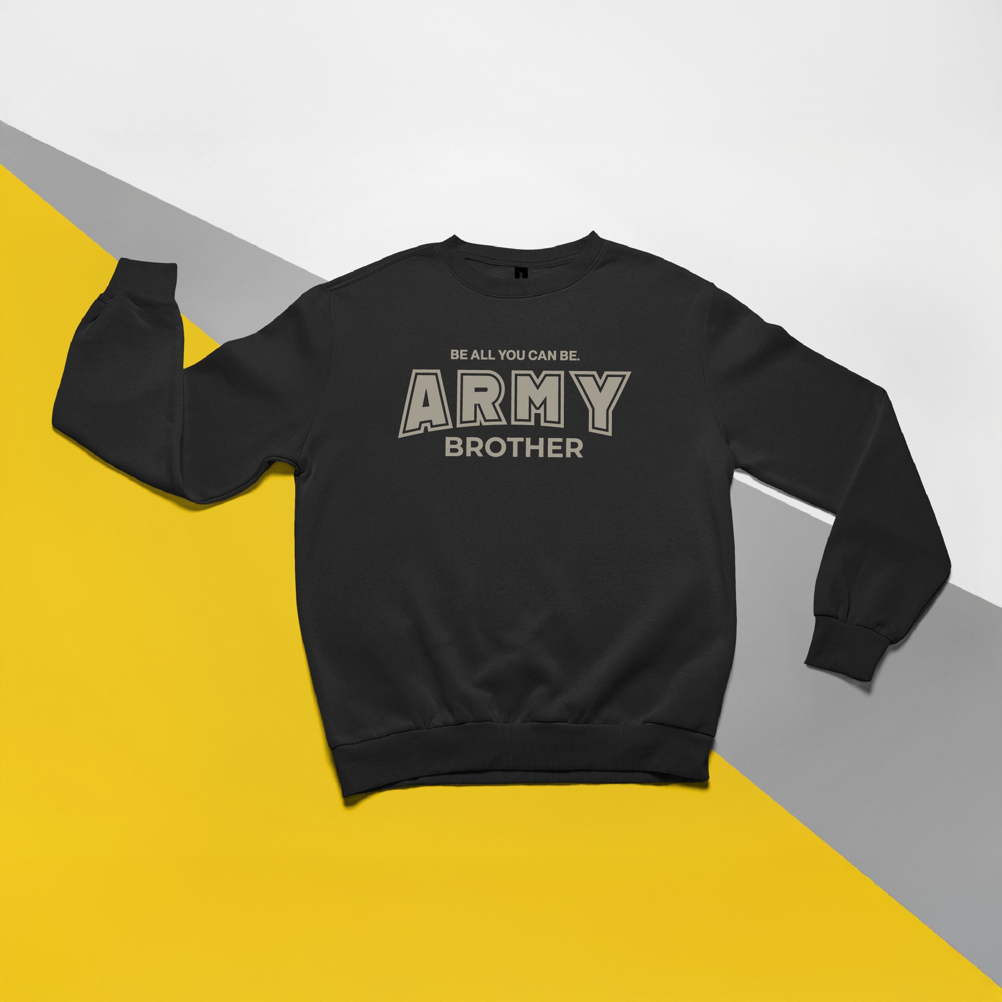 Army Brother Crewneck (Black)