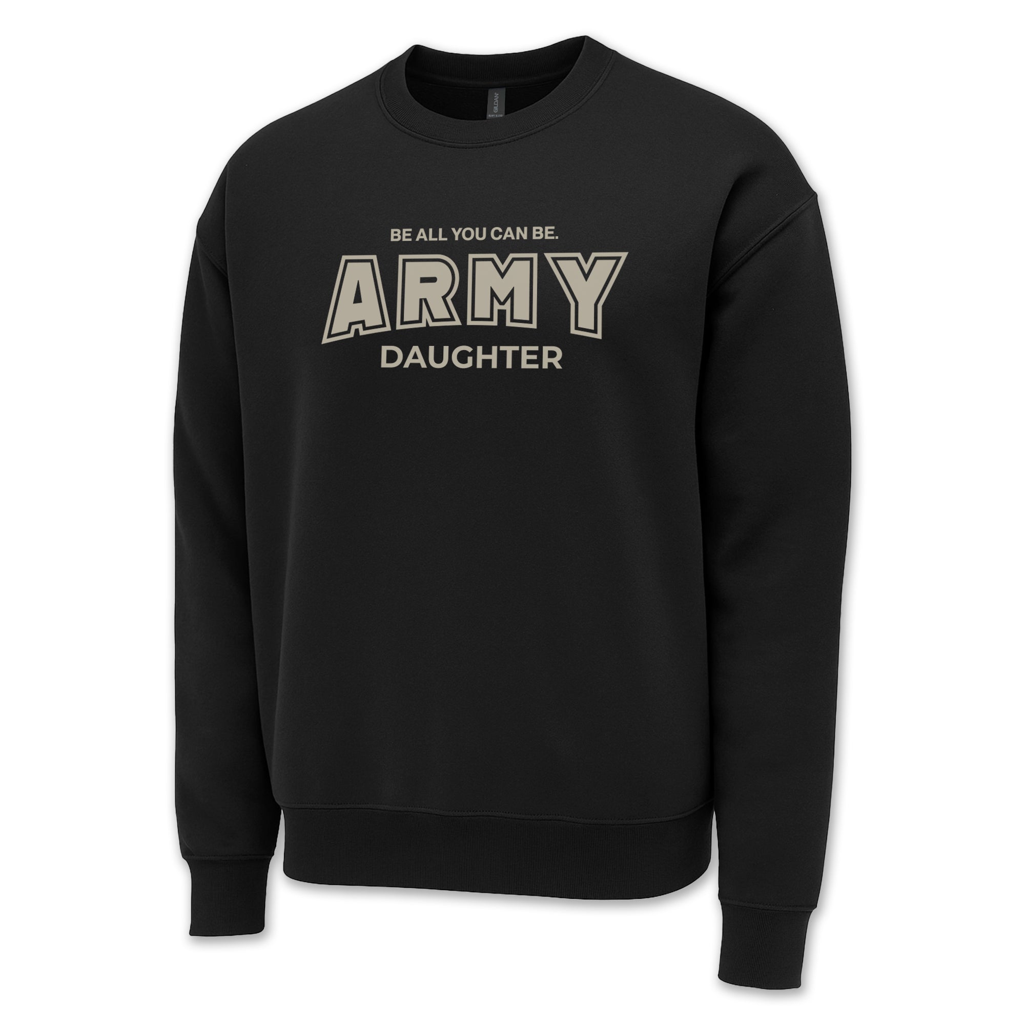 Army Daughter Crewneck (Black)