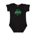 Army Shamrock Infant Romper