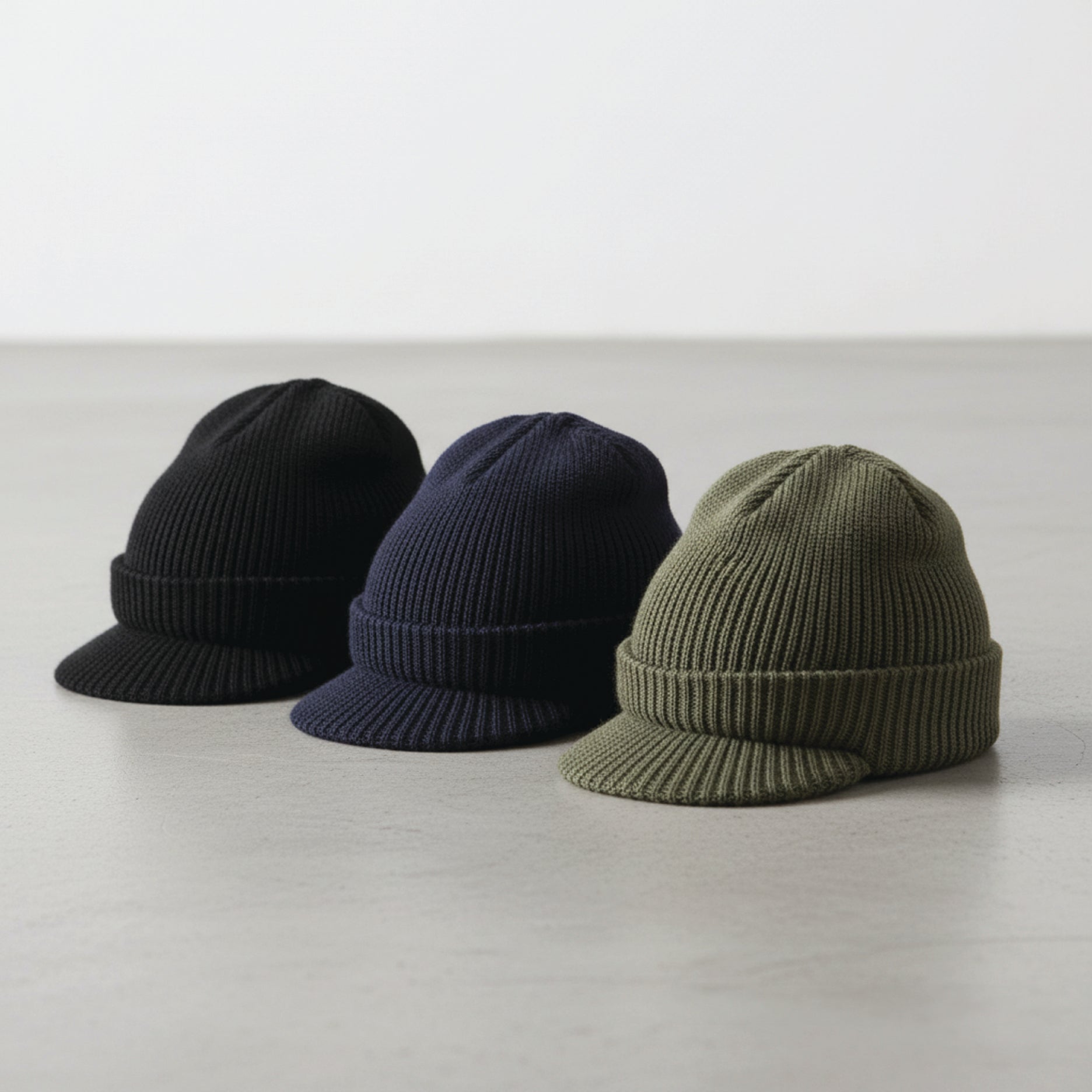 Military Wool Jeep Cap