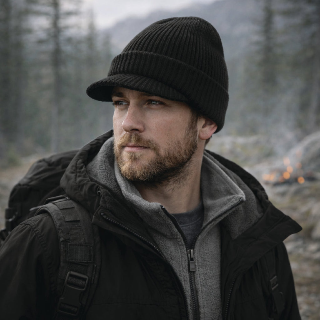 Military Wool Jeep Cap