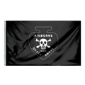 Vietnam Airborne Death Spade Double-Sided Flag