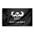 Vietnam Airborne War Wings Double-Sided Flag