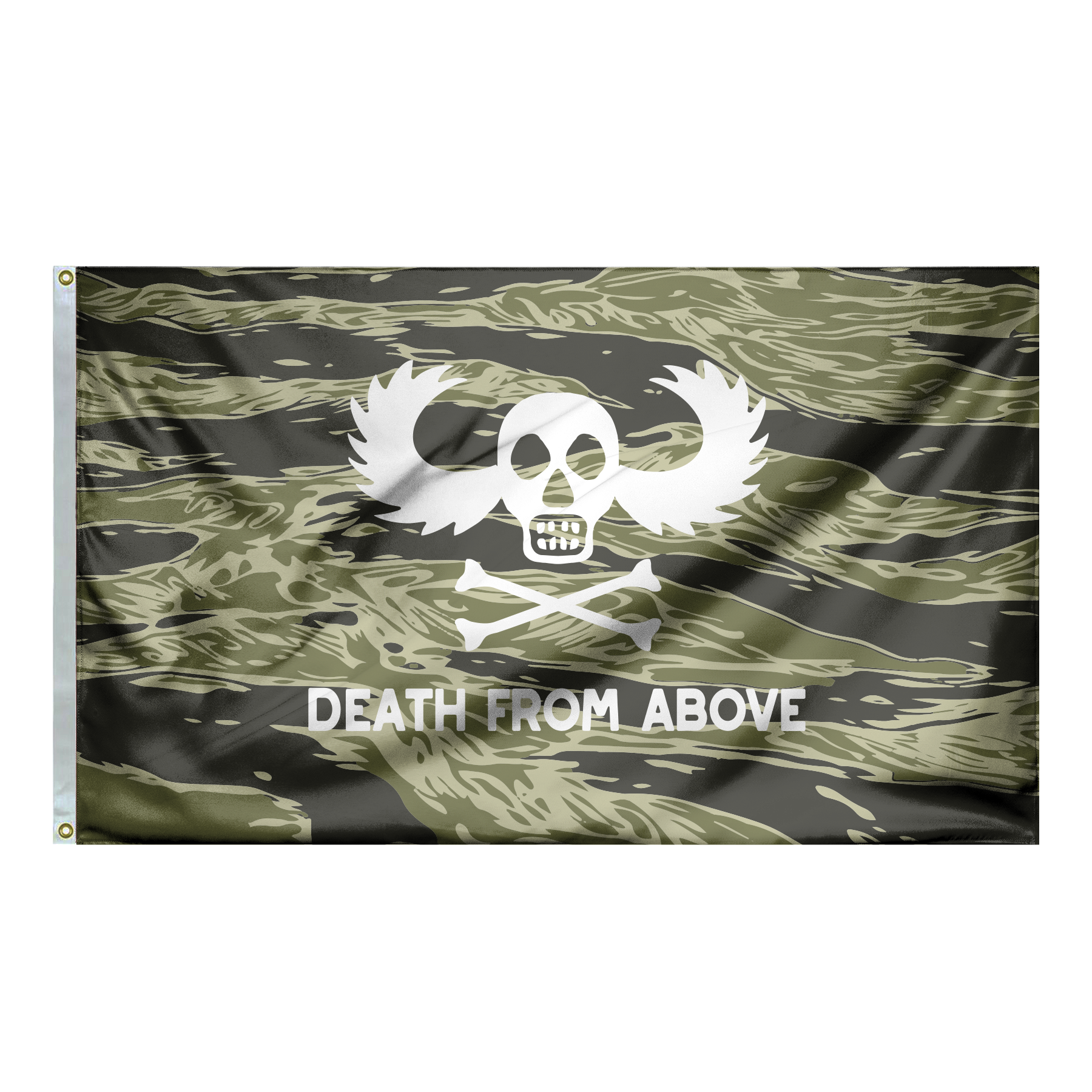 Vietnam Airborne War Wings Double-Sided Flag