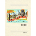 Vintage Lined Notebook Greetings from Indiana, Pennsylvania