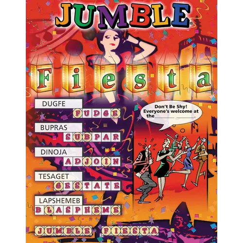 Jumble Fiesta: A Celebration of Jumbling Fun - Paperback