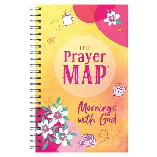 The Prayer Map: Mornings with God - Spiral