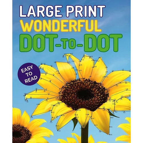 Large Print Wonderful Dot-To-Dot - Paperback