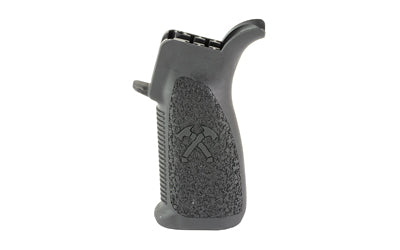 Bravo Company Mod 4 Grip |  Jack Carr Crossed Tomahawks Logo |  Fits AR Rifles |  Black