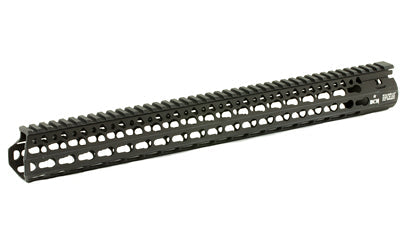 Bravo Company 17" ALPHA Keymod Rail |  Fits AR Rifles |  Aluminum Alloy |  Includes BCM KeyMod Sling Mount and a BCM KeyMod Nylon Rail |  Black