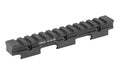 Bravo Company A/T 525-13 Optic Riser |  Fits Picatinny |  5.75" Long |  0.525" Height |  Anodized Finish |  Black