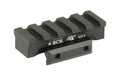 Bravo Company A/T 525-5 Optic Riser |  Fits Picatinny |  2.125" Long |  0.525" Height |  Anodized Finish |  Black