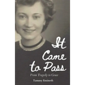 It Came to Pass - Paperback