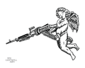 Cherub with 240 Machinegun