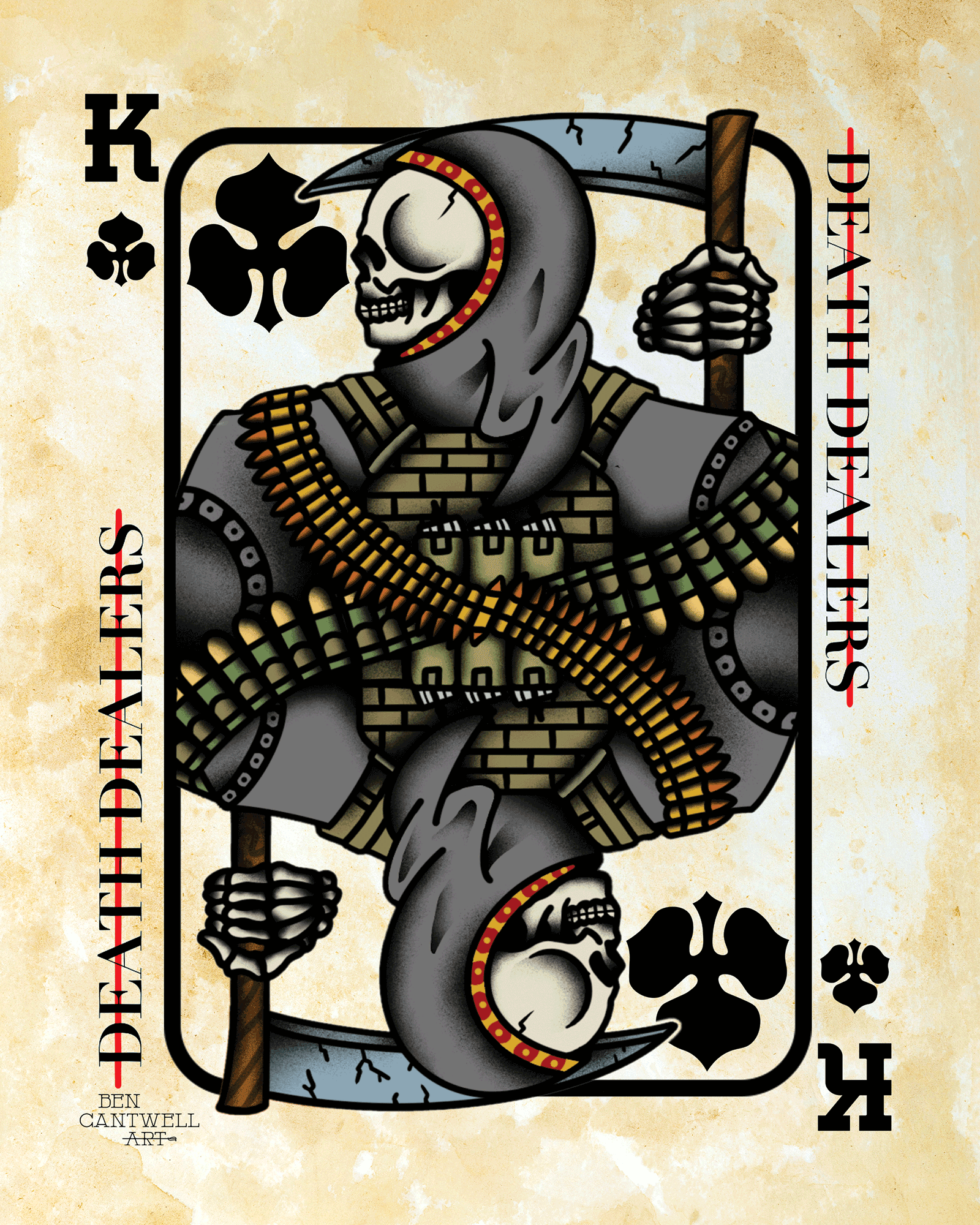 Death Dealers Playing Card