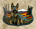 k9 in the mountians