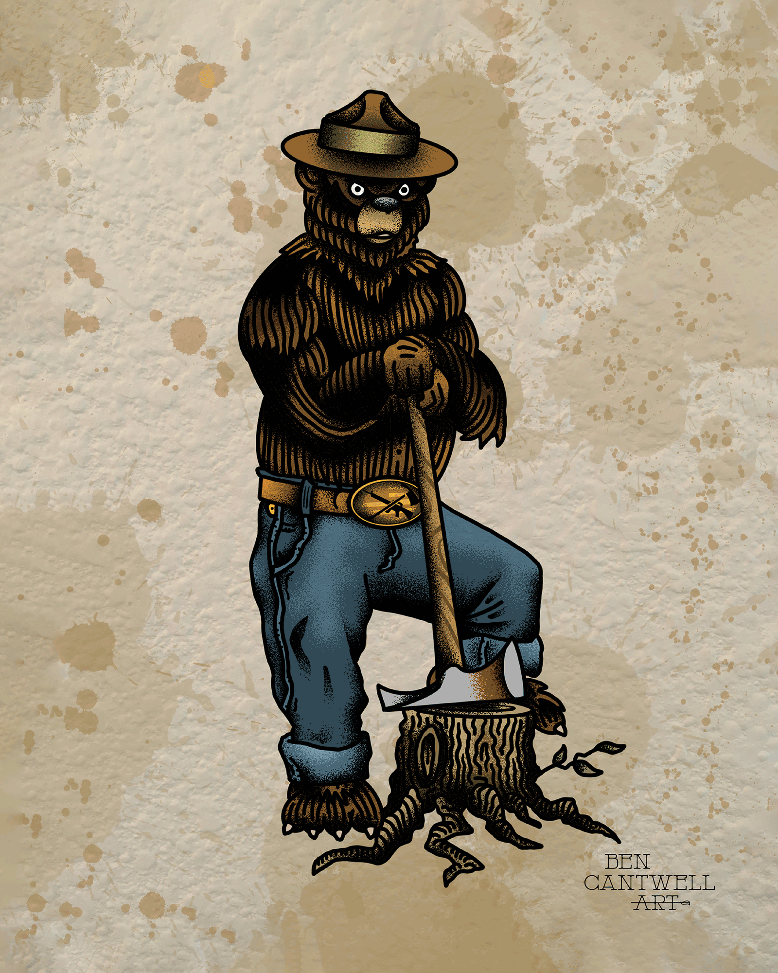 Bad Smoky Bear