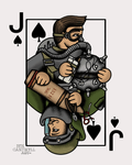 EOD Diver Jack Of All Trades Playing Card