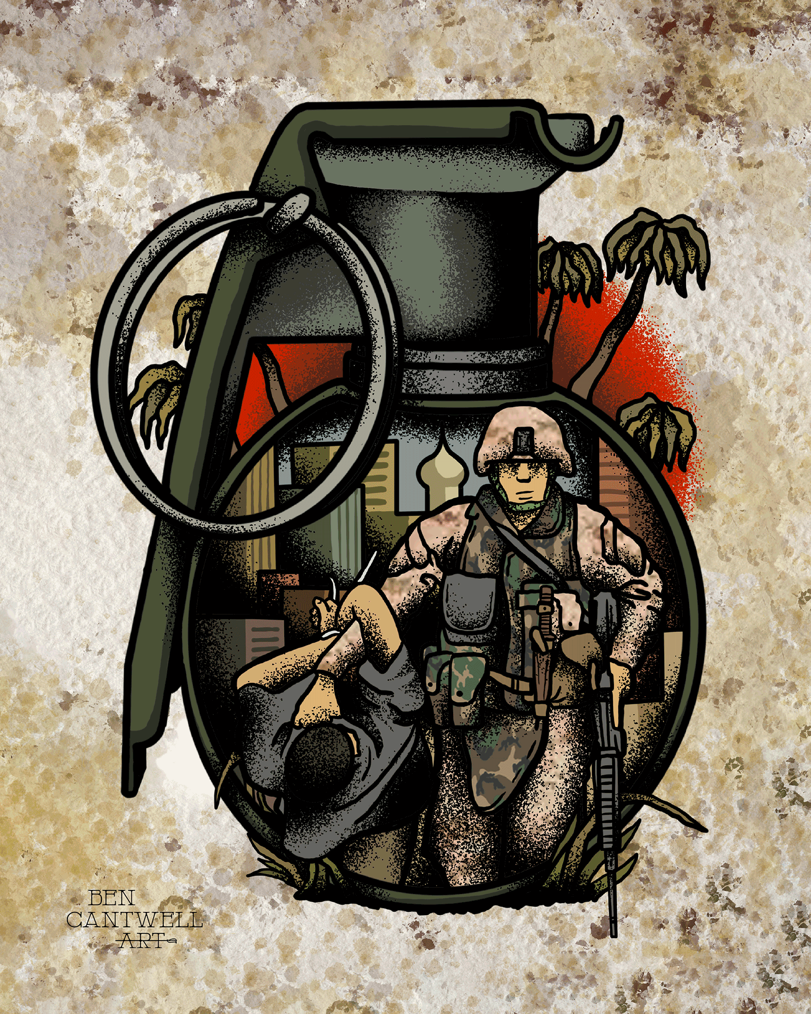 "No Better Friend, No Worse Enemy" Marine