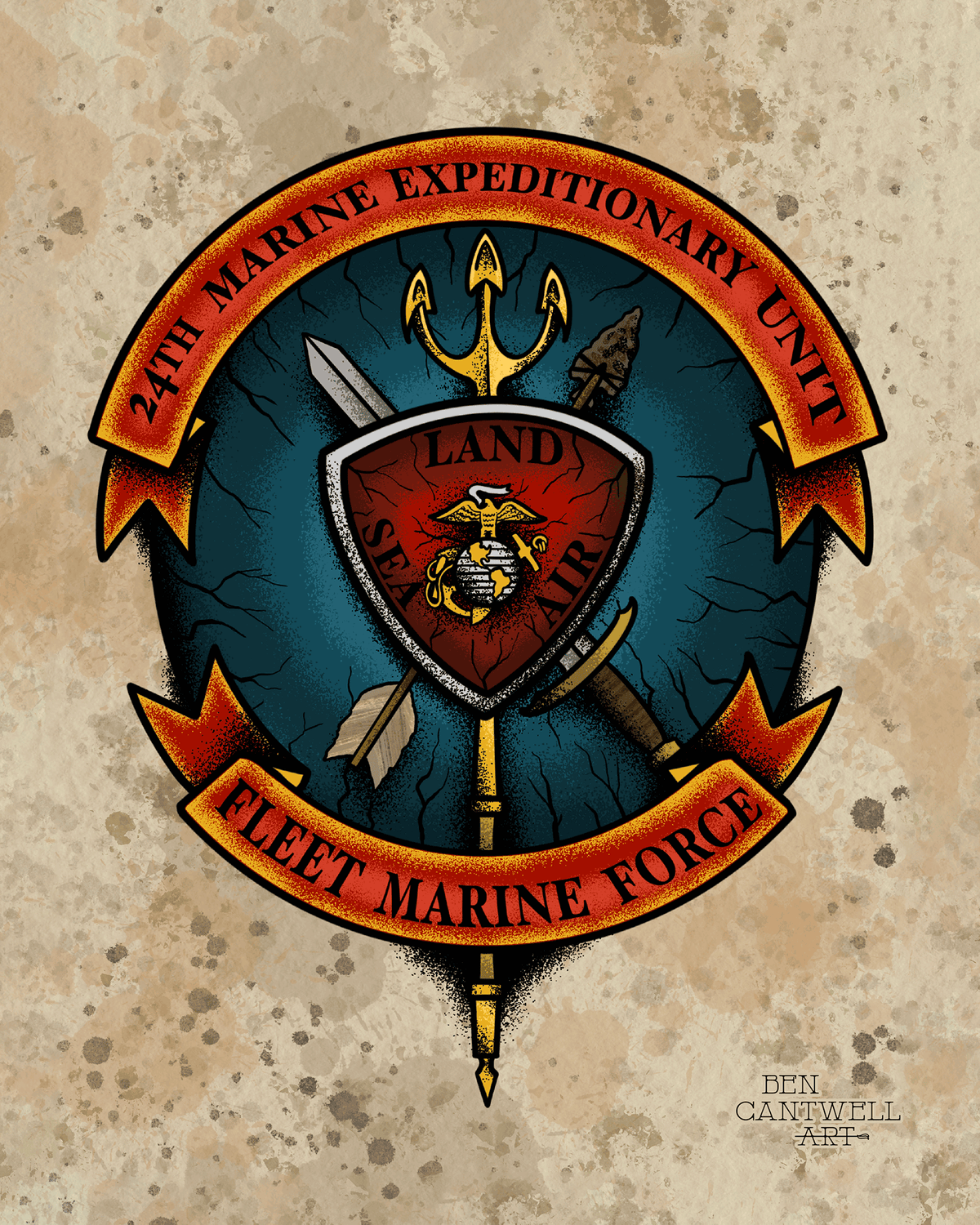 24th MEU Memorial Emblem