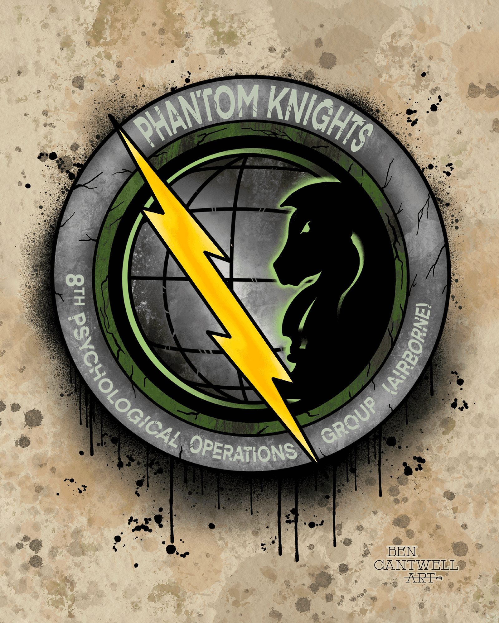 9th PSYOP Bt, 8th Psyop Group Memorial Emblem
