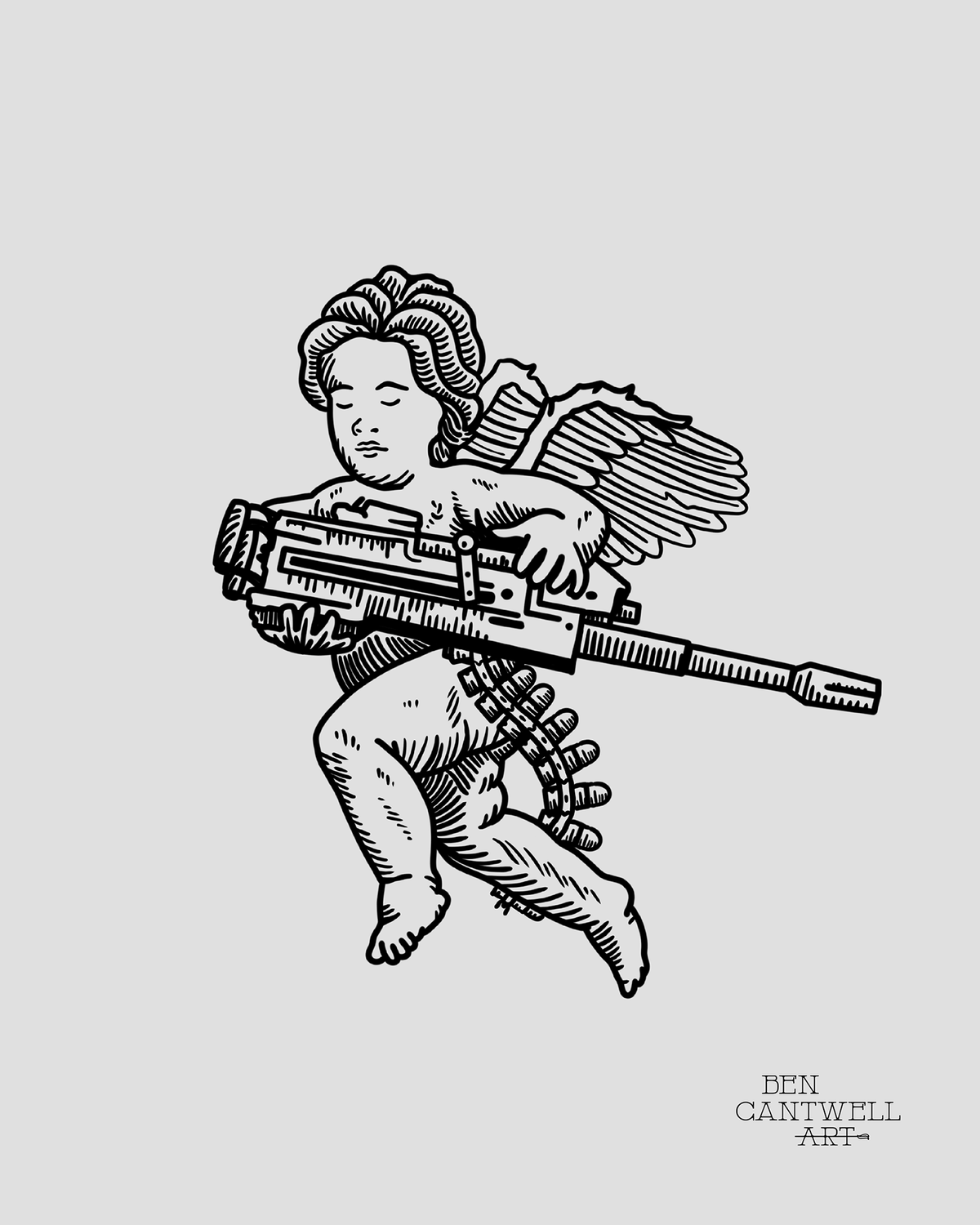 Mk 19 Grenade launcher Cherub