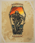 Broken Arrow Coffin