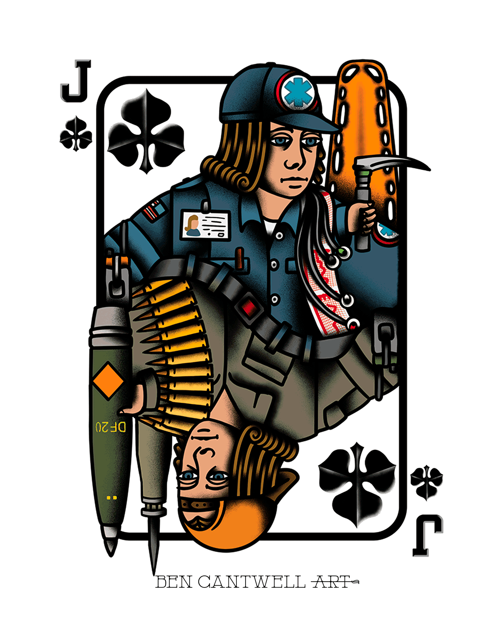 Jack of Clubs - Paramedic / Ordinance Specialist