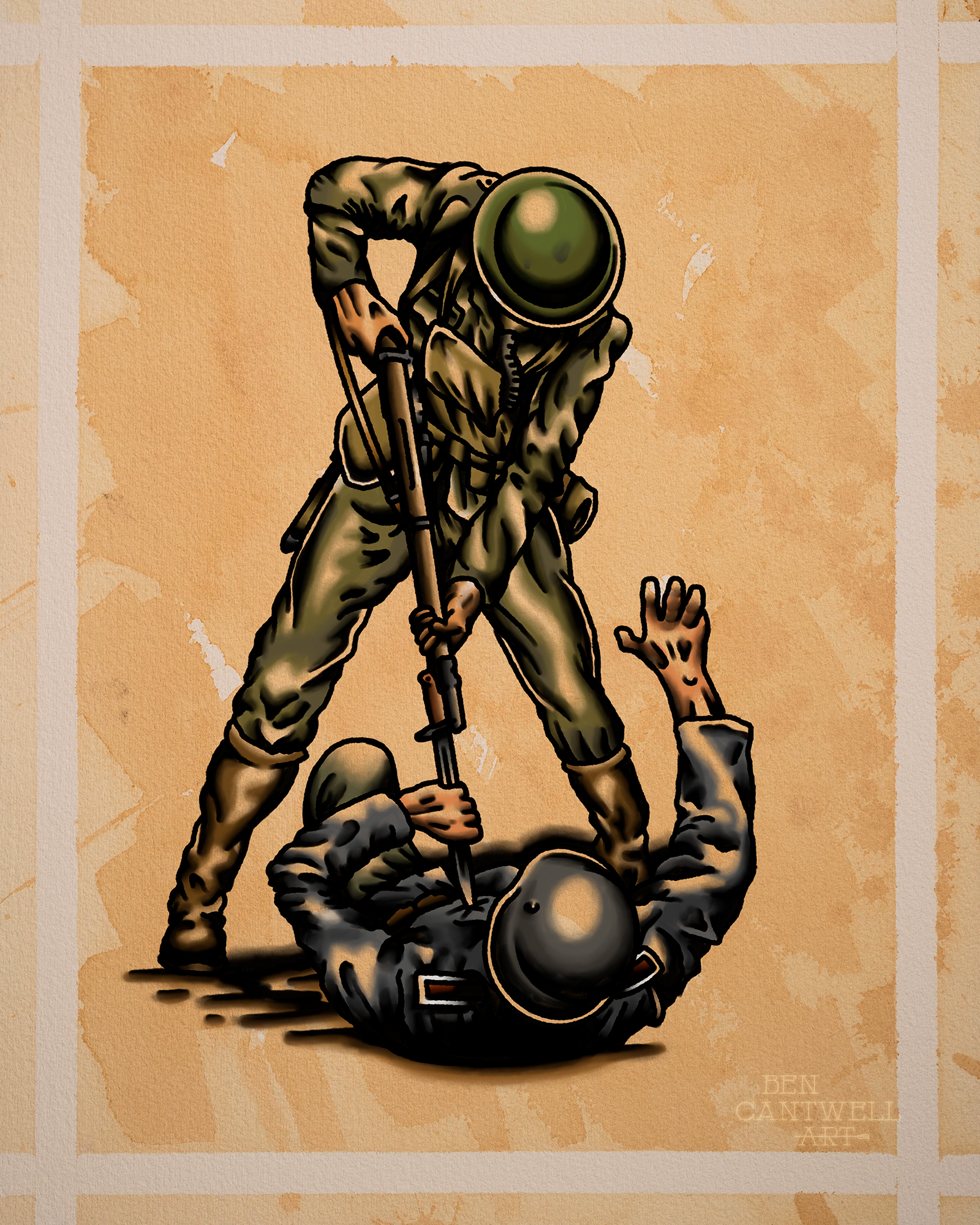 Belleau Wood Marine - Traditional Style