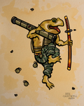 AT4 Rocket and Sword Frog