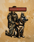 Never Alone K9 and Handler