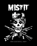 Misfit Skull with Crossed Sniper Rifles