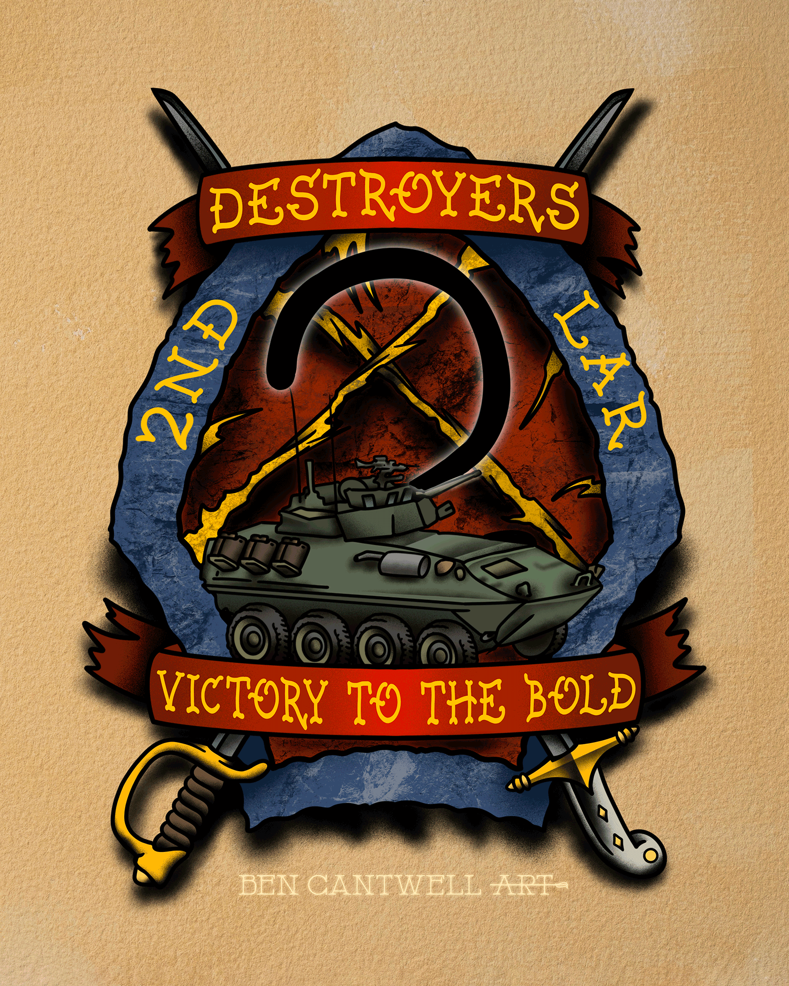 2nd LAR Destroyers