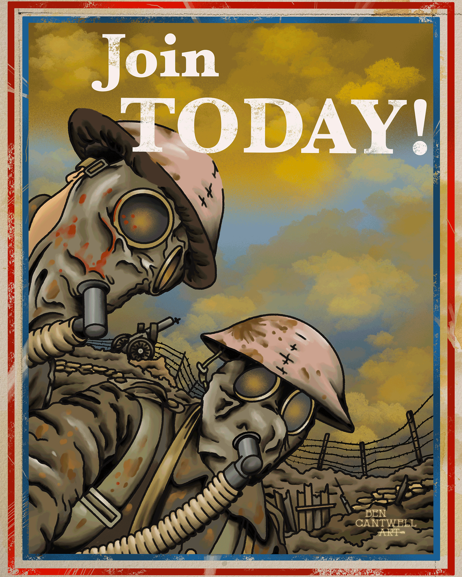 Join Today WW1 Poster