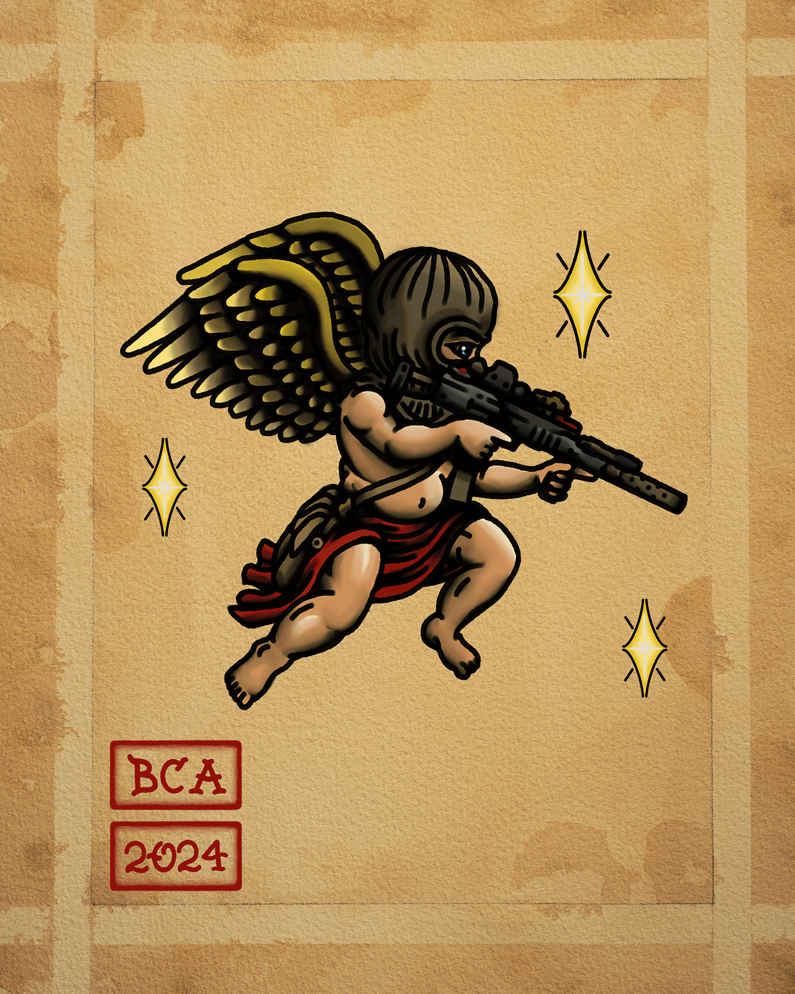 BCA 2024 Collection - Cherub With Ski-Mask and MP7