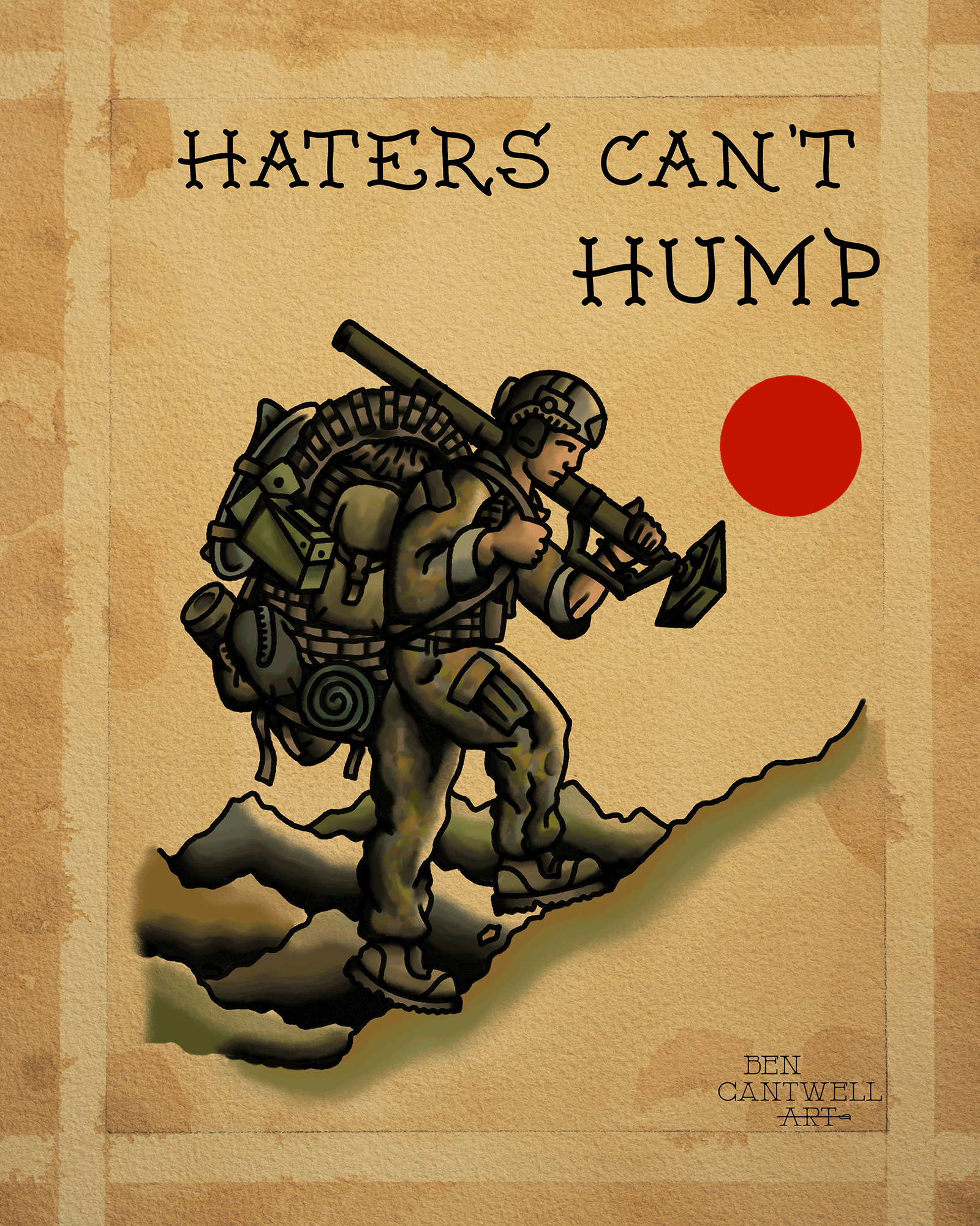 Haters Cant Hump - 60mm mortar