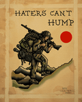 Haters Cant Hump - M240 machine gun