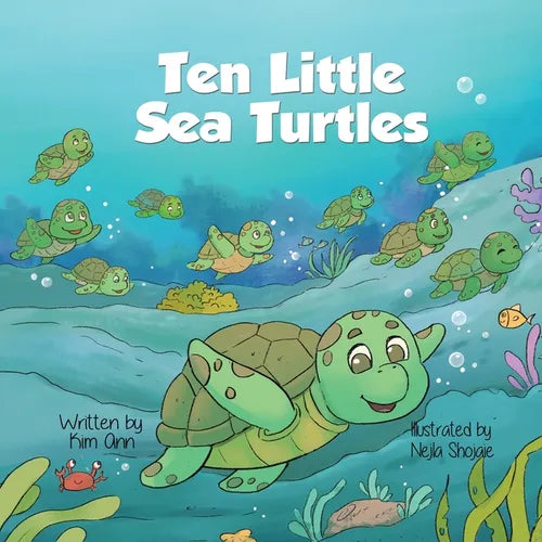 Ten Little Sea Turtles - Paperback