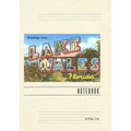 Vintage Lined Notebook Greetings from Lake Wales, Florida