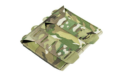 Blue Force Gear 10 Speed -  Double Magazine Pouch -  Helium Whisper Attachment -  Fits (2) AR-15 Magazine -  Elastic Construction -  Multicam